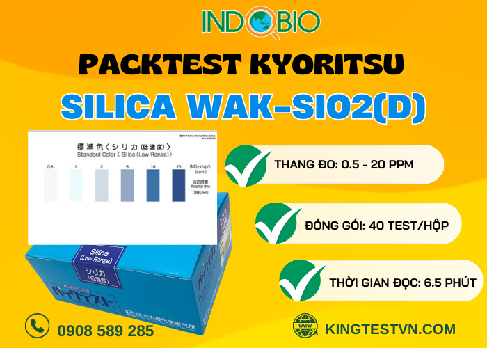 Bộ test Silica Kyoritsu WAK-SiO2(D)
